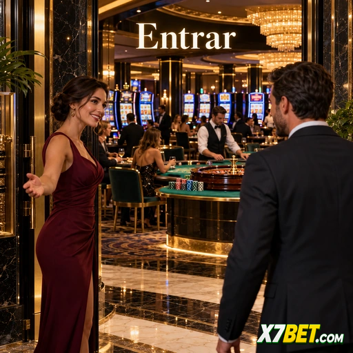 Campos de e-mail e senha na entrada da conta x7bet